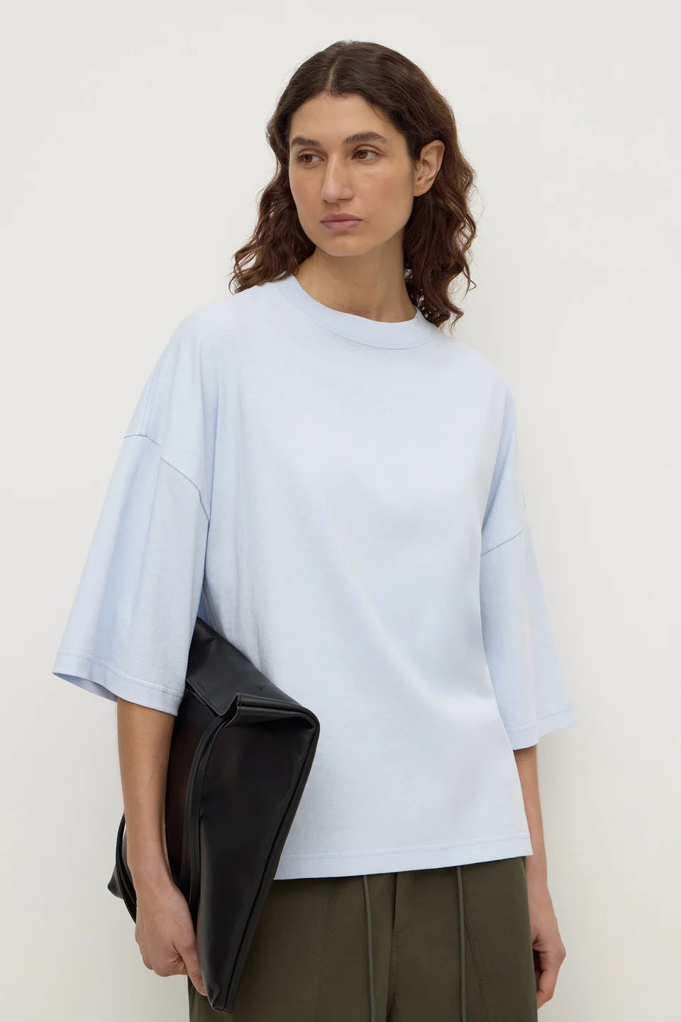 ASSEMBLY LABEL Max Cotton Oversized Tee | White