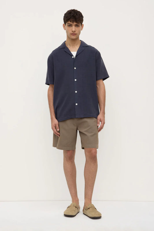 ASSEMBLY LABEL Miller Short Sleeve Shirt | True Navy