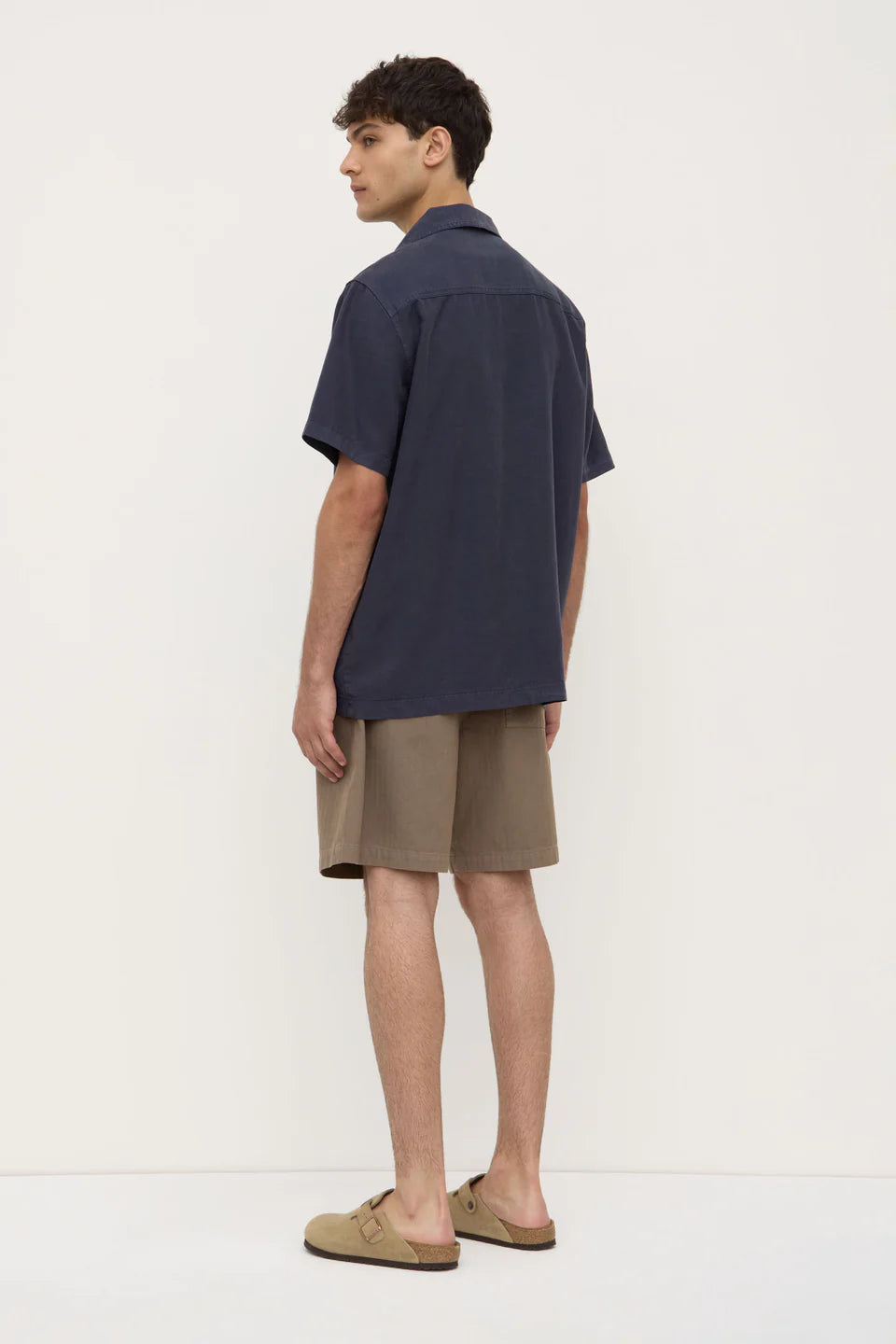 ASSEMBLY LABEL Miller Short Sleeve Shirt | True Navy