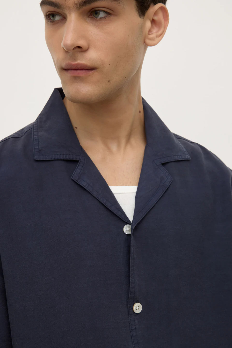 ASSEMBLY LABEL Miller Short Sleeve Shirt | True Navy