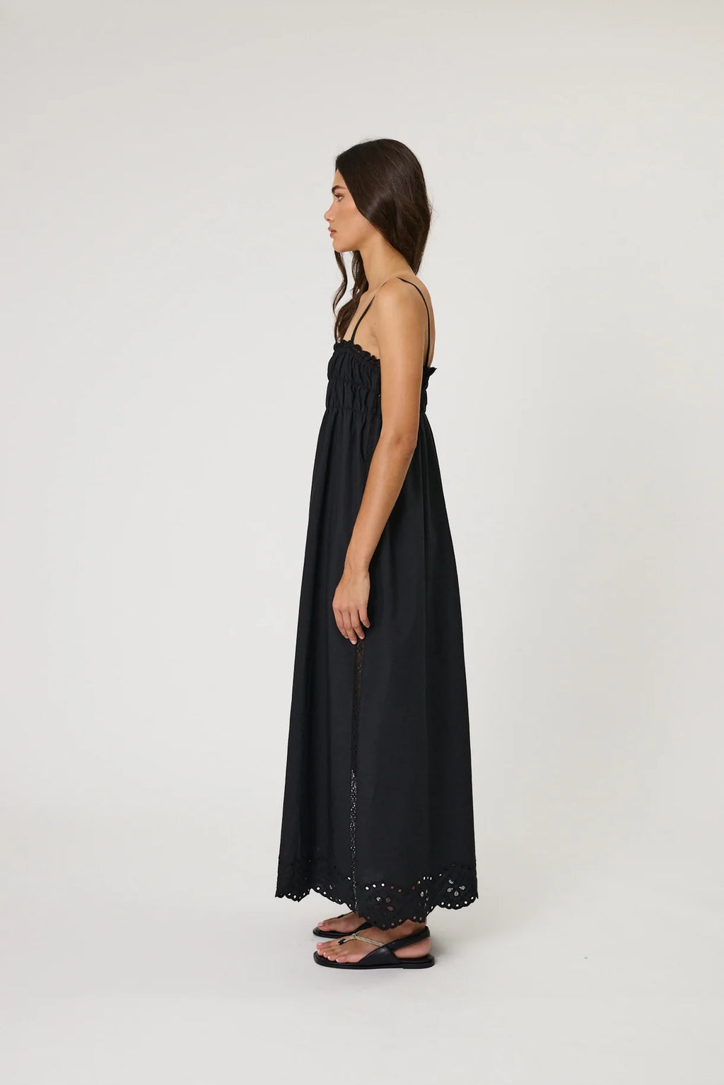 REMAIN Leilani Maxi Dress | Black