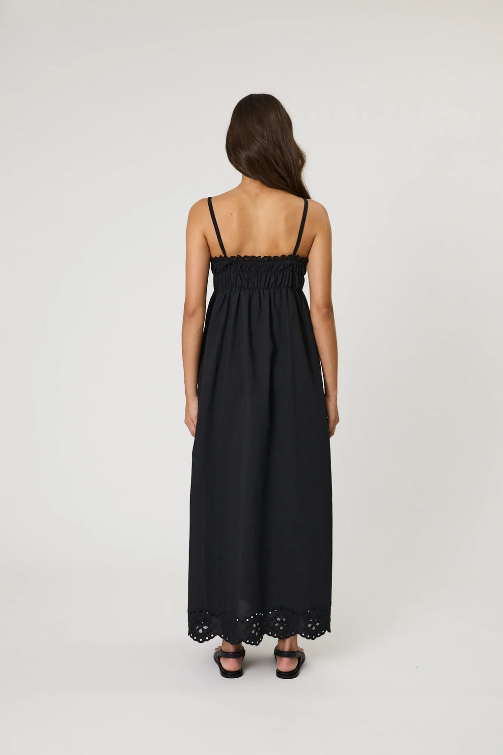 REMAIN Leilani Maxi Dress | Black