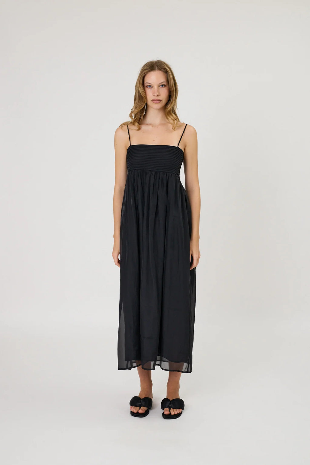 RMN STUDIOS Carina Maxi Dress | Black