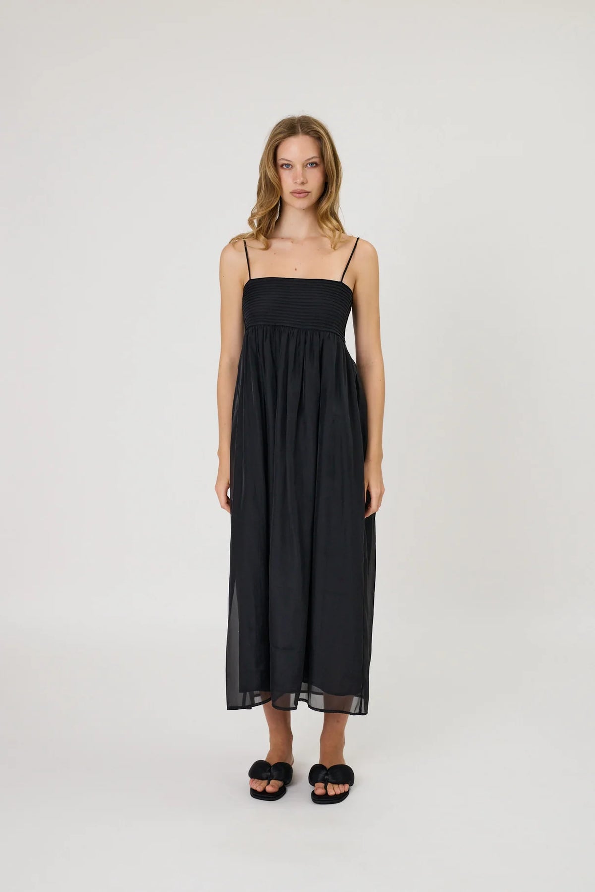 RMN STUDIOS Carina Maxi Dress | Black