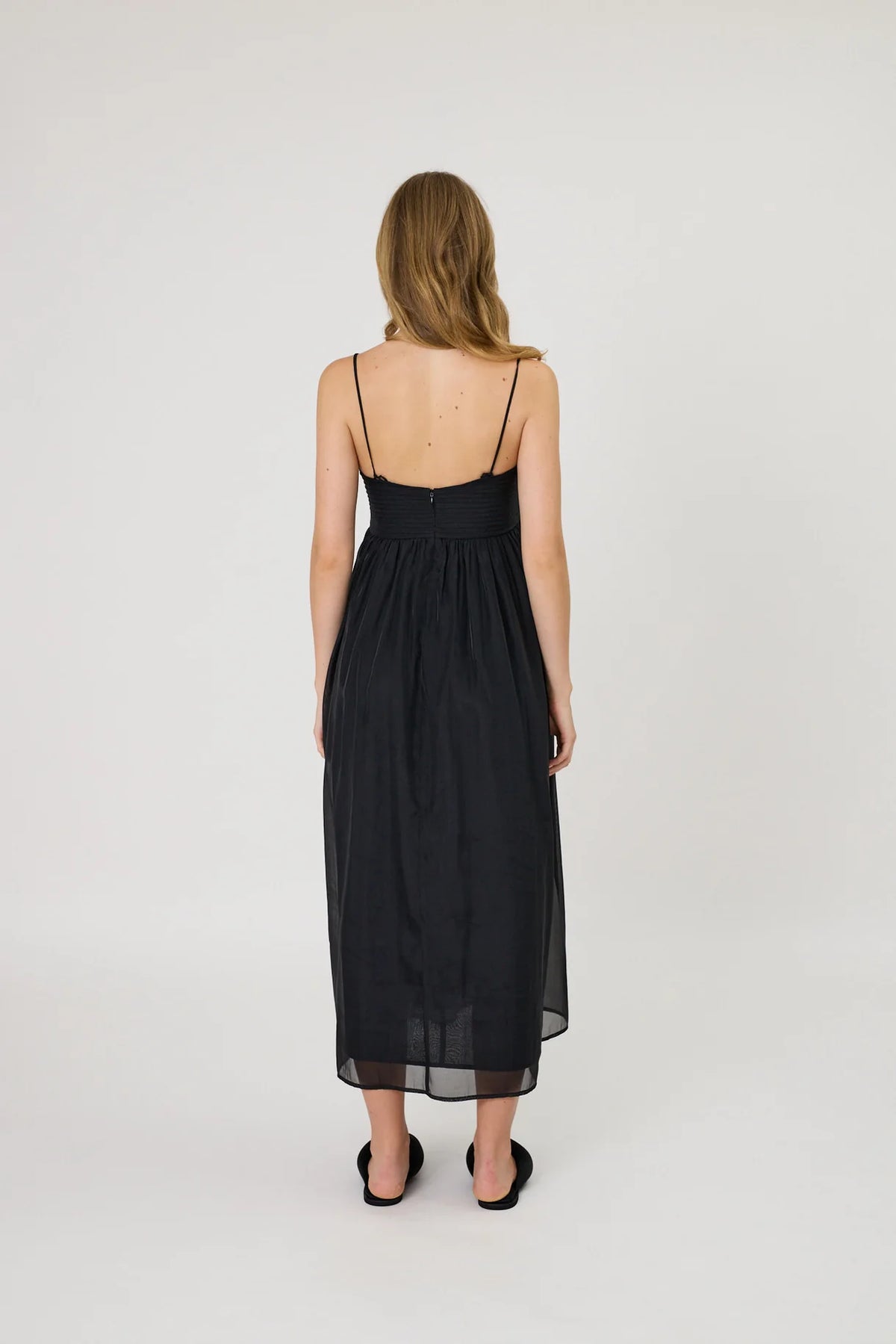 RMN STUDIOS Carina Maxi Dress | Black
