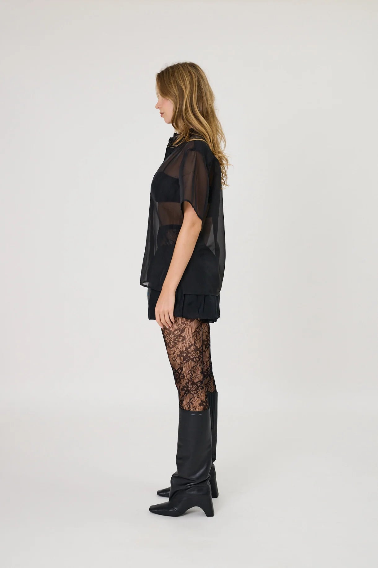 RMN STUDIOS Monica Shirt | Black