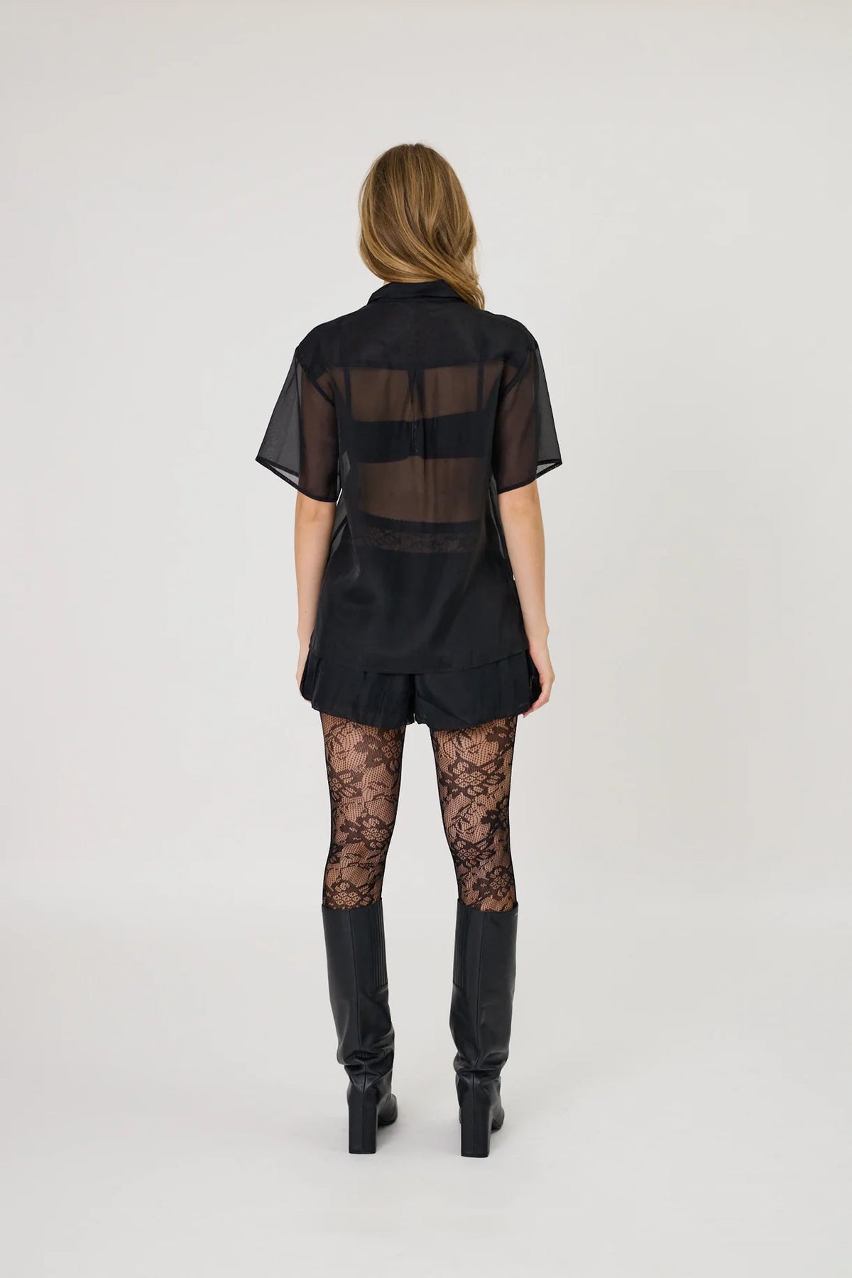 RMN STUDIOS Monica Shirt | Black