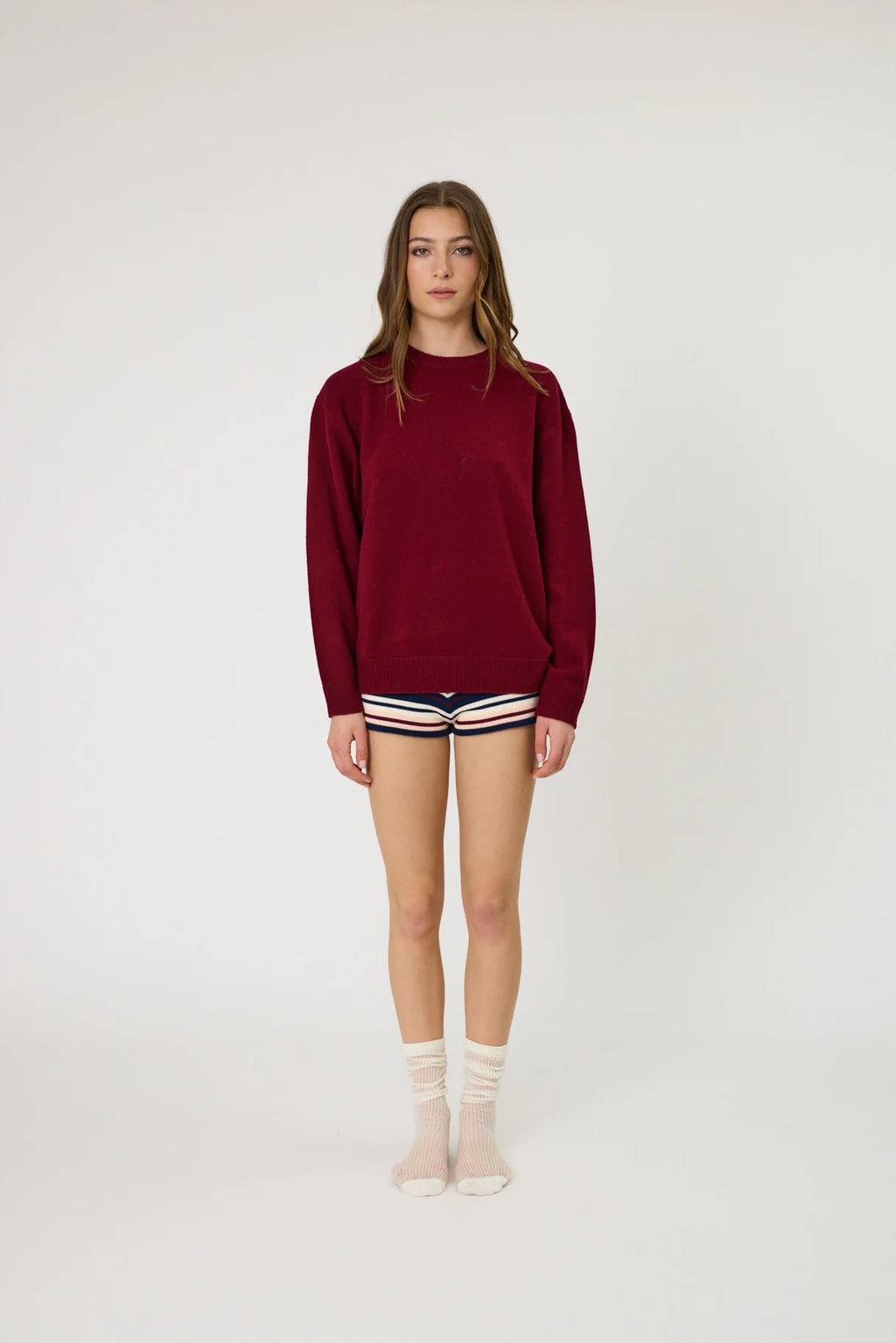 REMAIN Kennedy Knit | Pomegranate