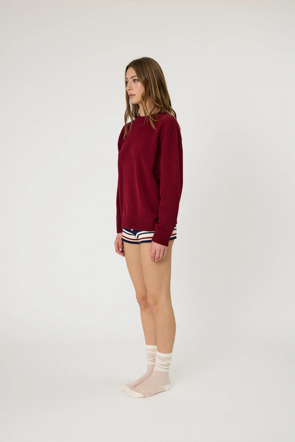 REMAIN Kennedy Knit | Pomegranate