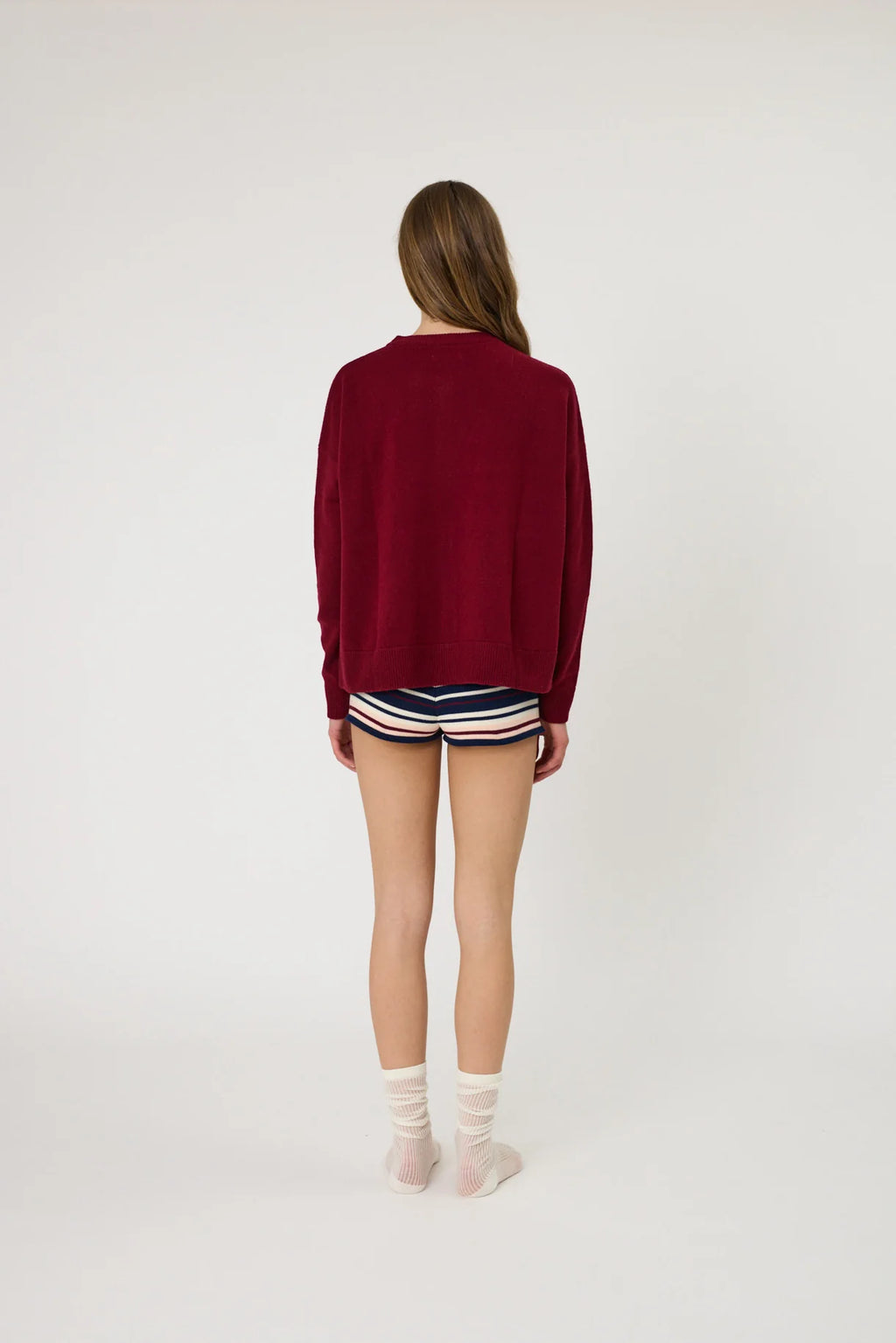 REMAIN Tali Cardigan | Pomegranate