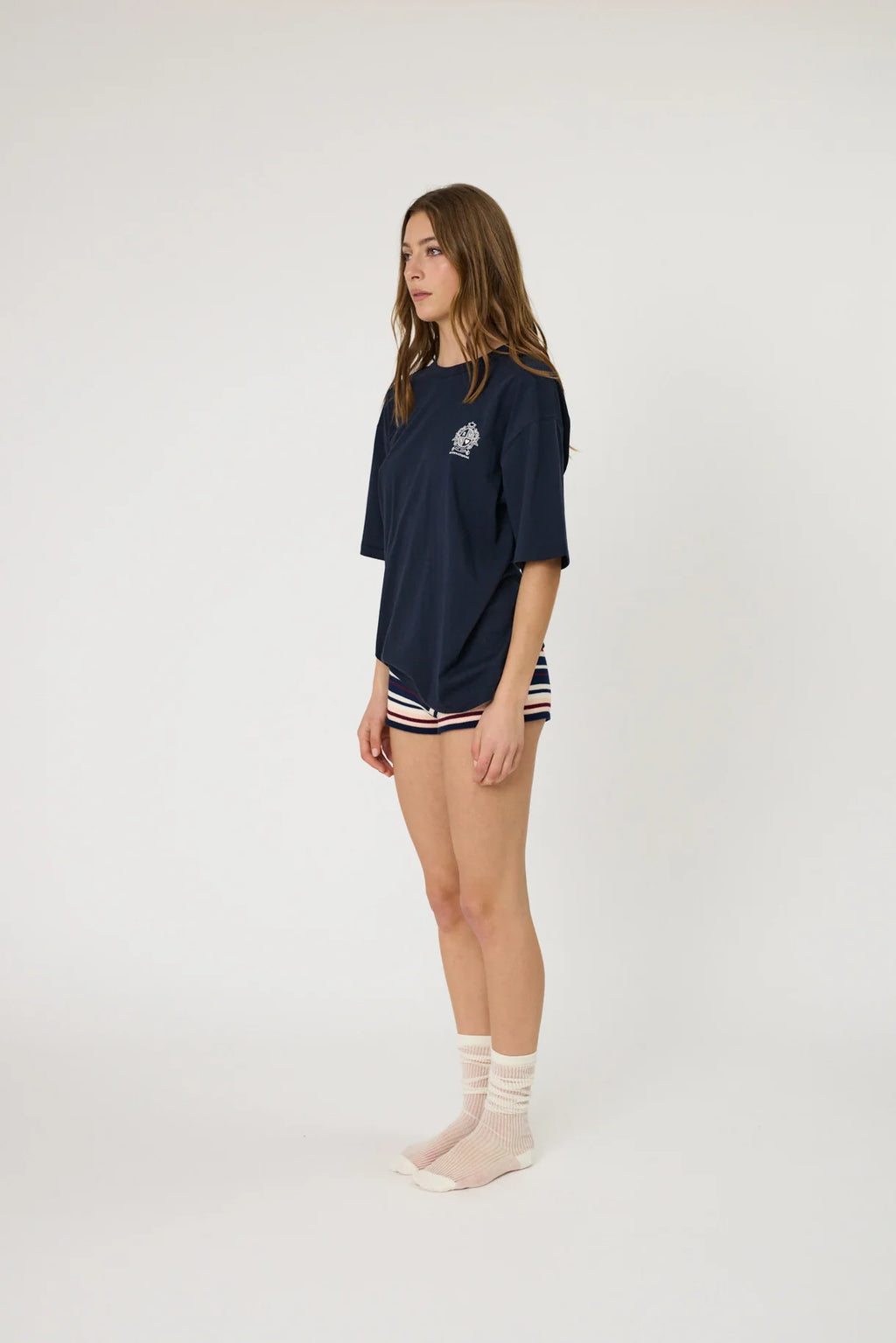 REMAIN Crest Tee | Indigo