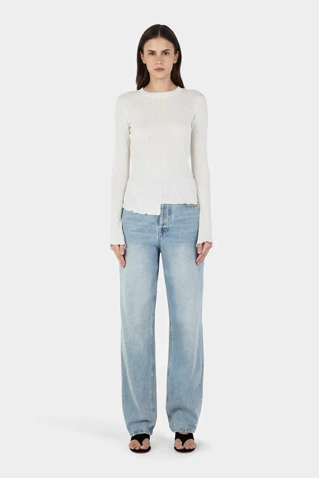 HANSEN Nikita Top | Ecru