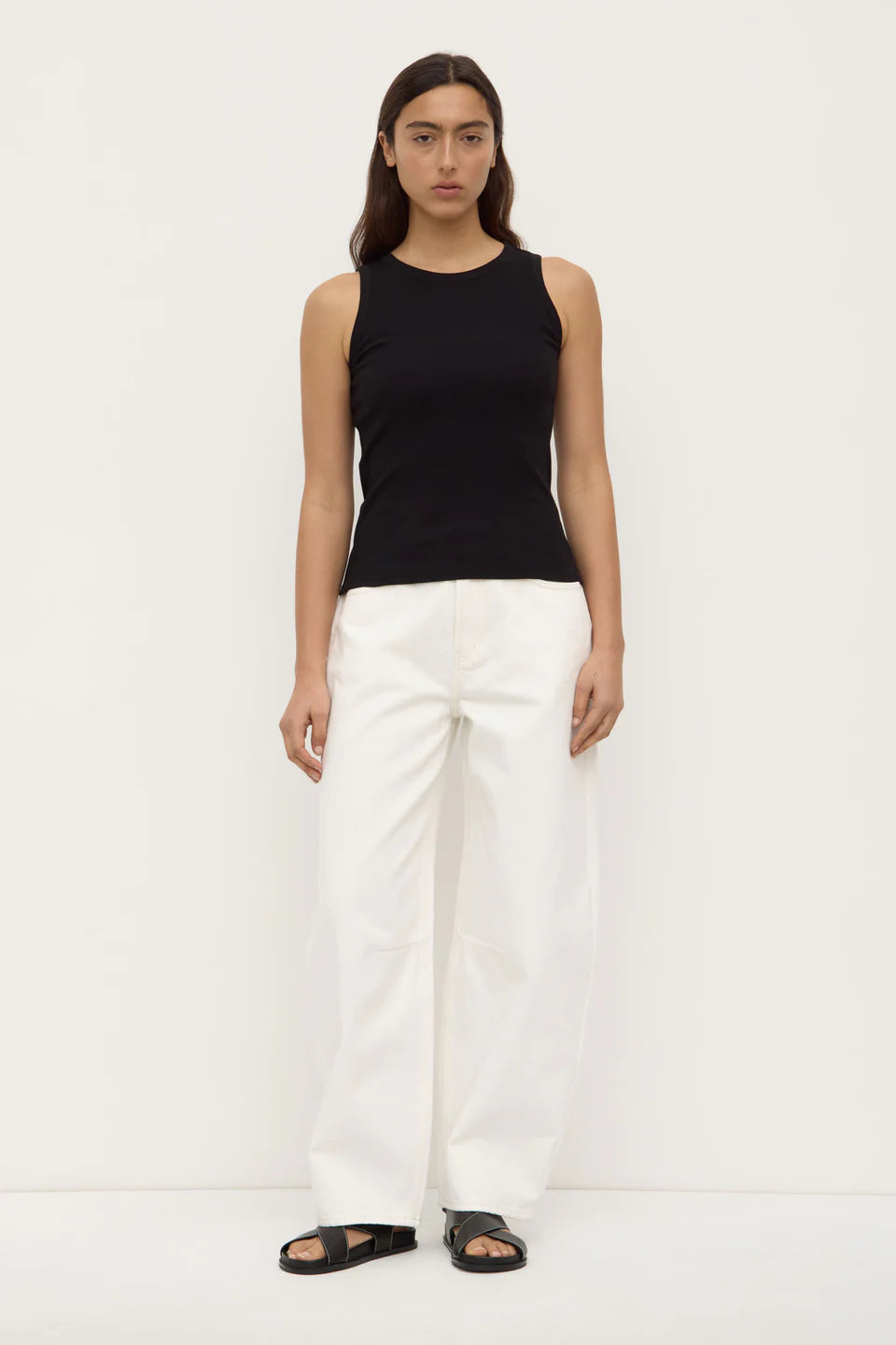 ASSEMBLY LABEL Nora Rib Tank | Black