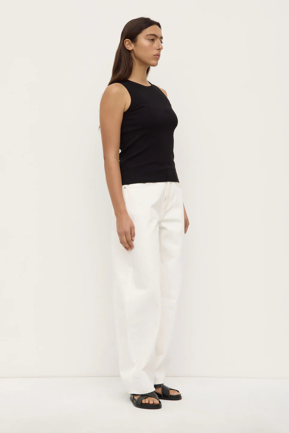 ASSEMBLY LABEL Nora Rib Tank | Black