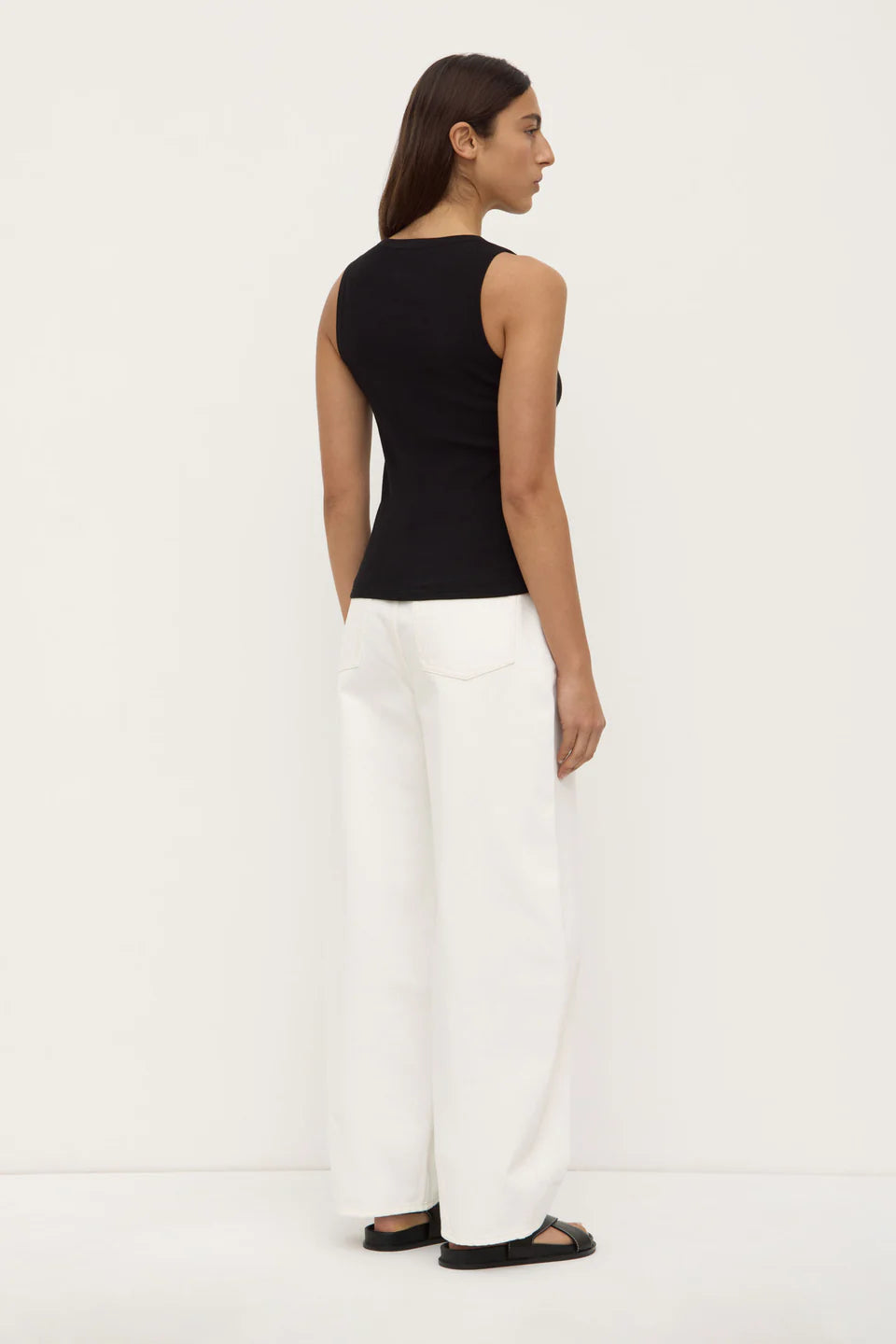 ASSEMBLY LABEL Nora Rib Tank | Black
