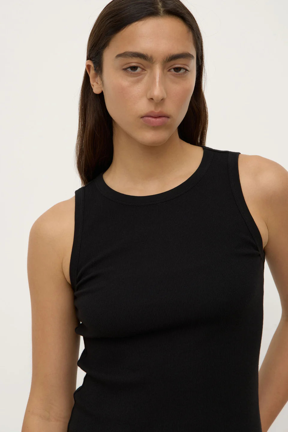 ASSEMBLY LABEL Nora Rib Tank | Black