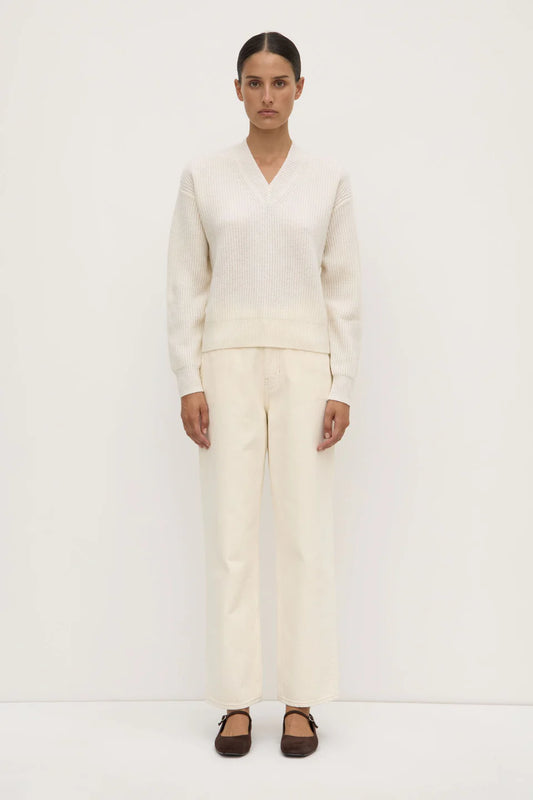 ASSEMBLY LABEL Nova Long Sleeve Knit | Cream