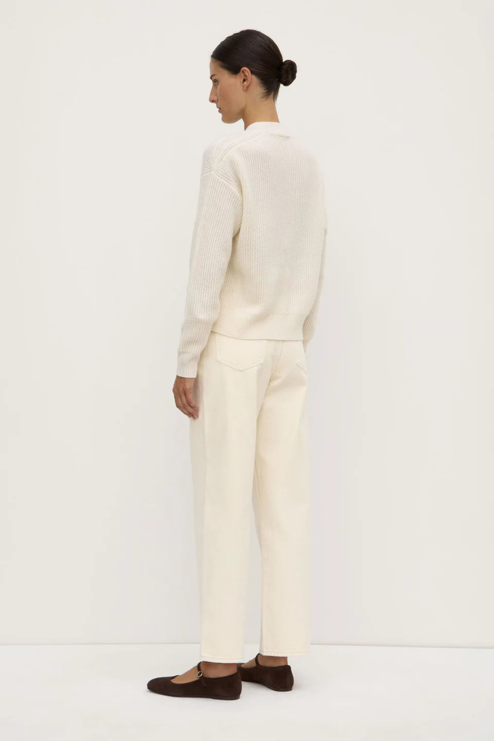 ASSEMBLY LABEL Nova Long Sleeve Knit | Cream