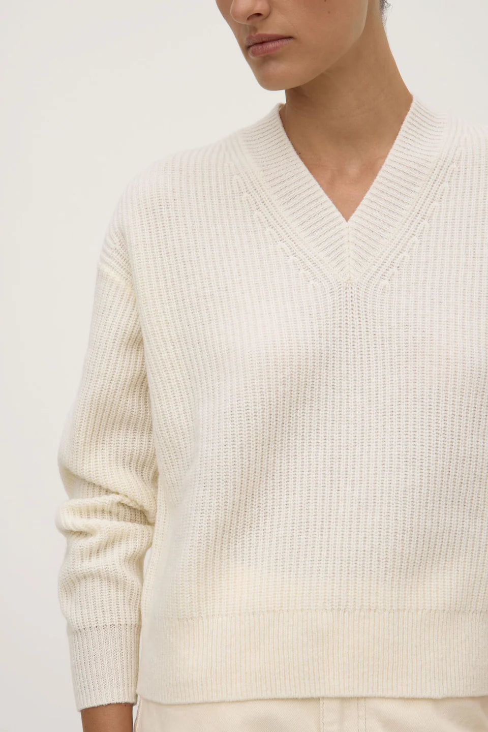 ASSEMBLY LABEL Nova Long Sleeve Knit | Cream