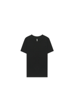 Load image into Gallery viewer, Base Ribbed Short Sleeve Tee - Black
