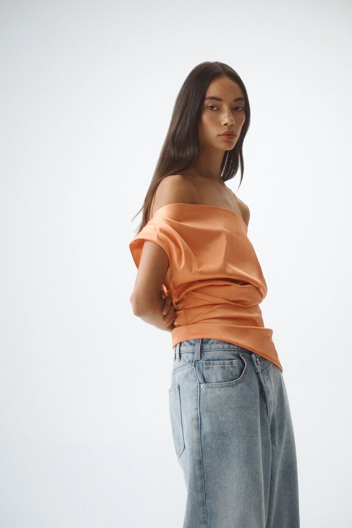 ONE OF OTHERS Rhode Top | Tangerine