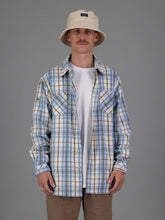 Load image into Gallery viewer, Over and Out Shirt - Blue/Ivory Check
