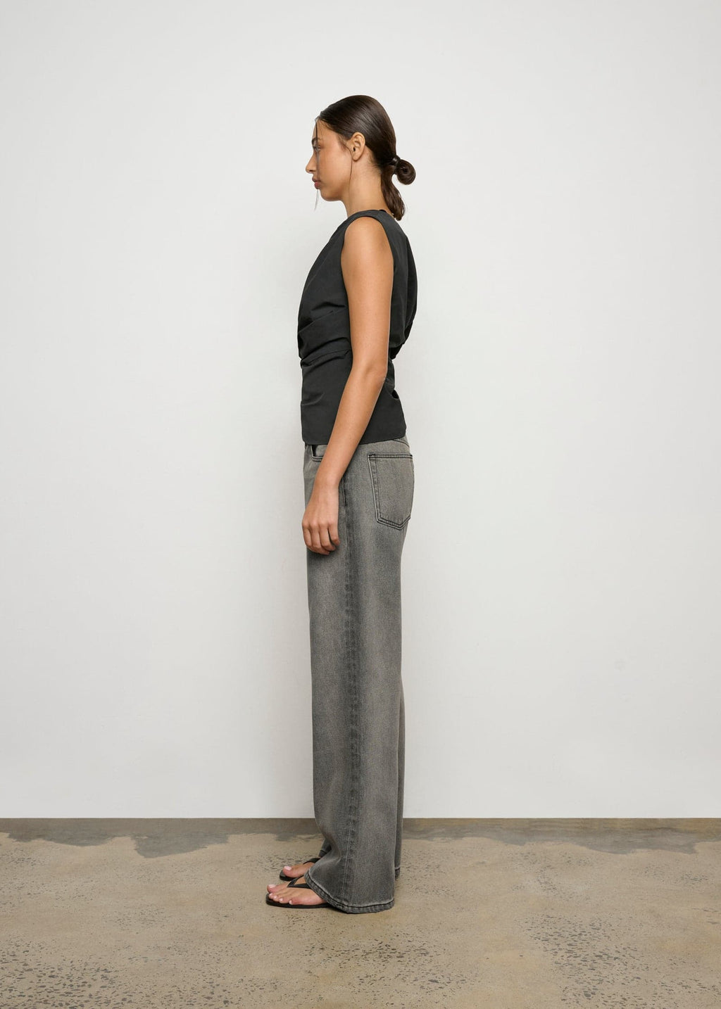 ONE OF OTHERS Dallas Top | Cool Black
