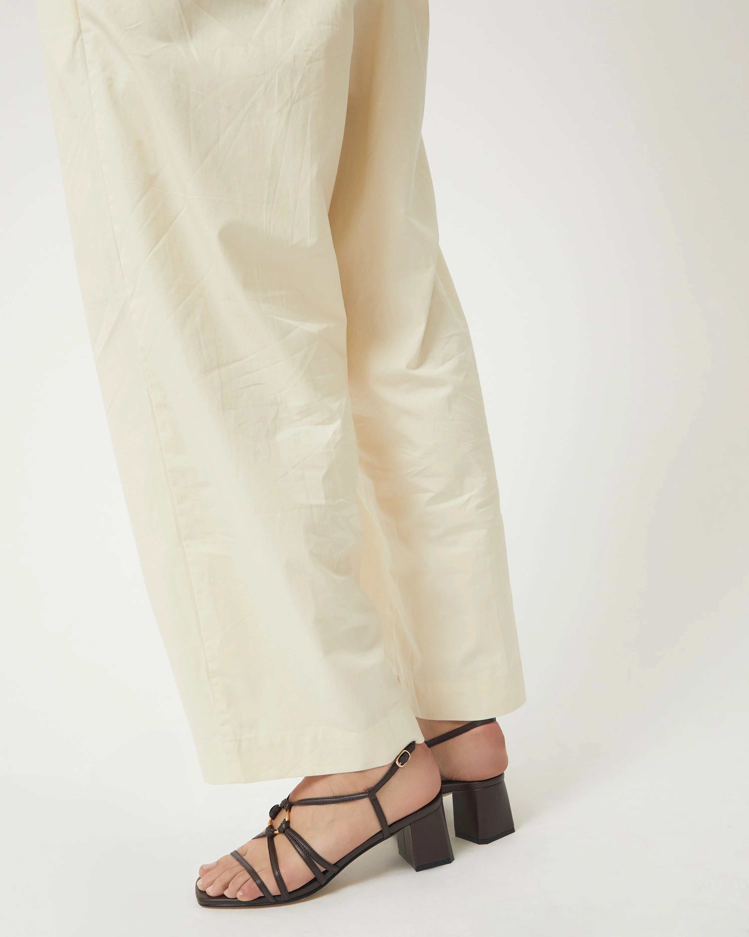 BRIE LEON Piper Mid Heel Sandal | Chocolate