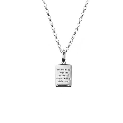 STOLEN GIRLFRIENDS CLUB Star Map Necklace -Silver/London Topaz/Yellow Creastly