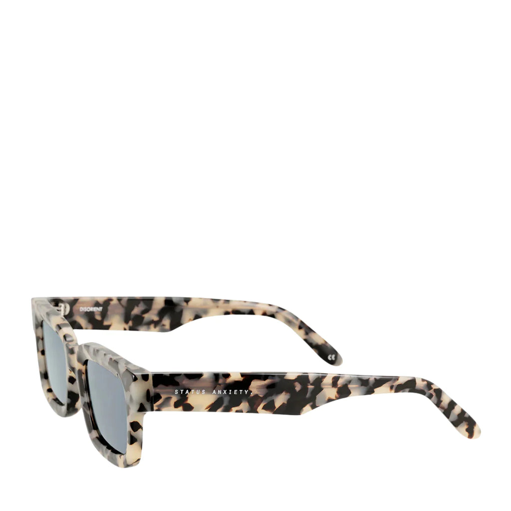 STATUS ANXIETY Disorient Sunglasses | White Tort