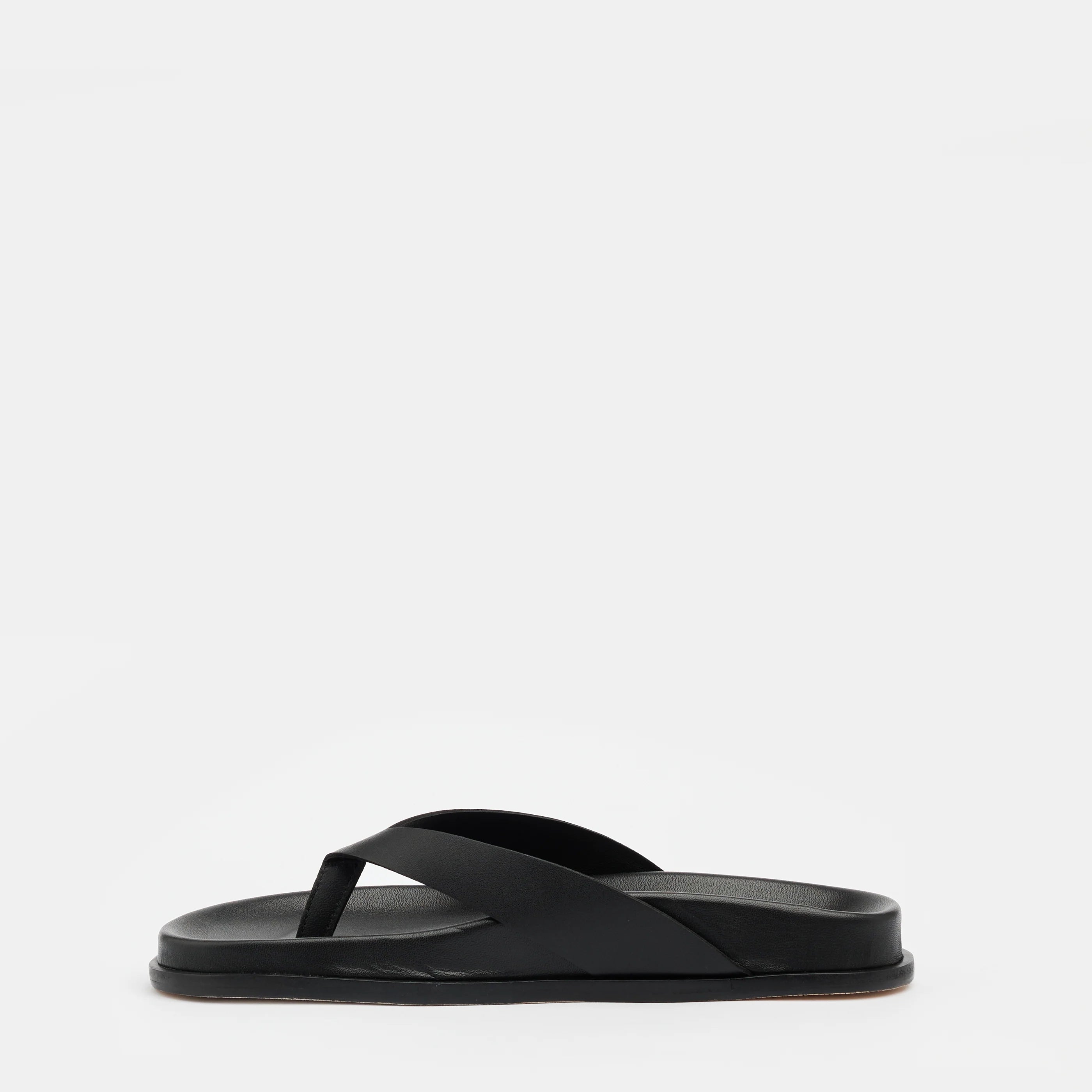 SOL SANA Parker Footbed | Black