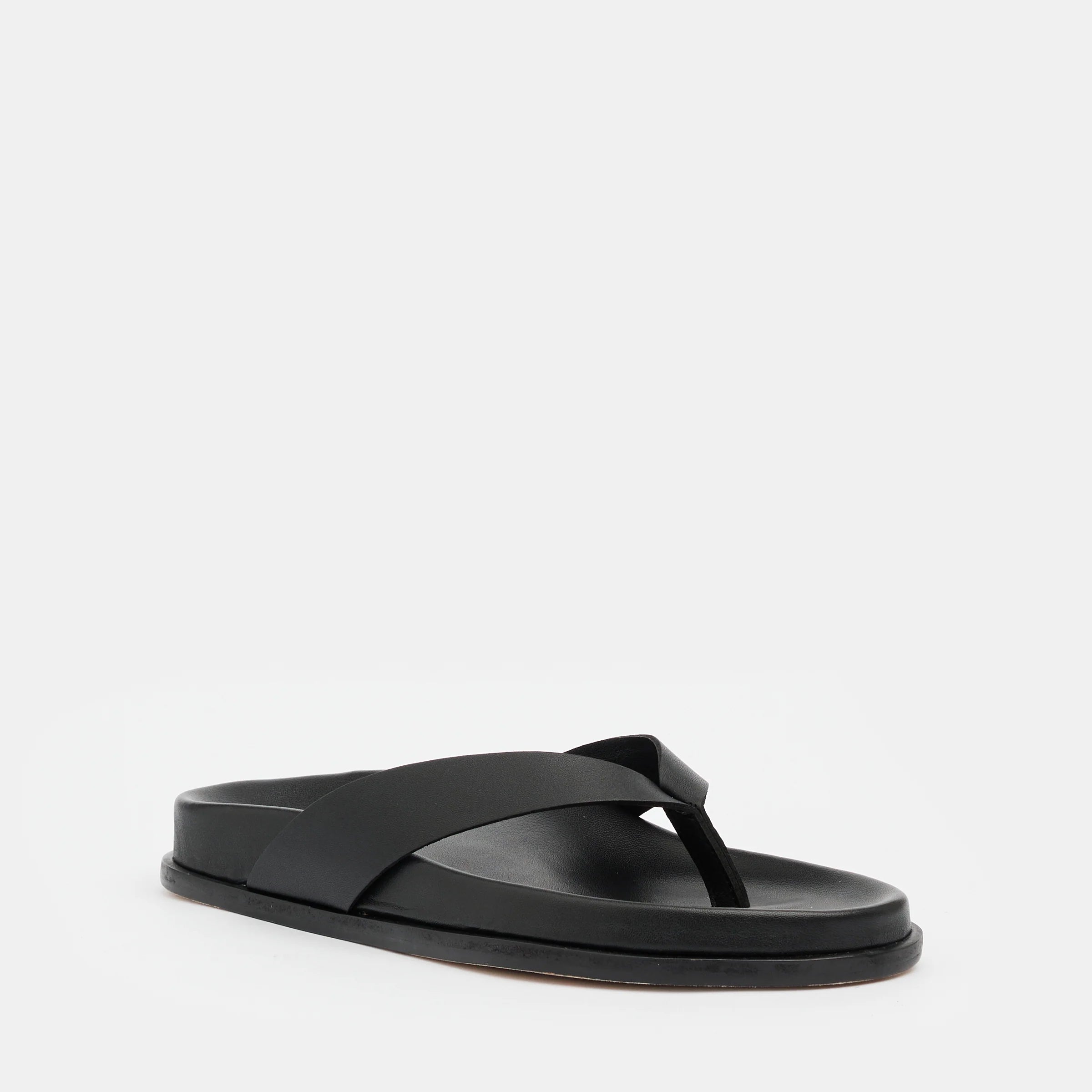 SOL SANA Parker Footbed | Black