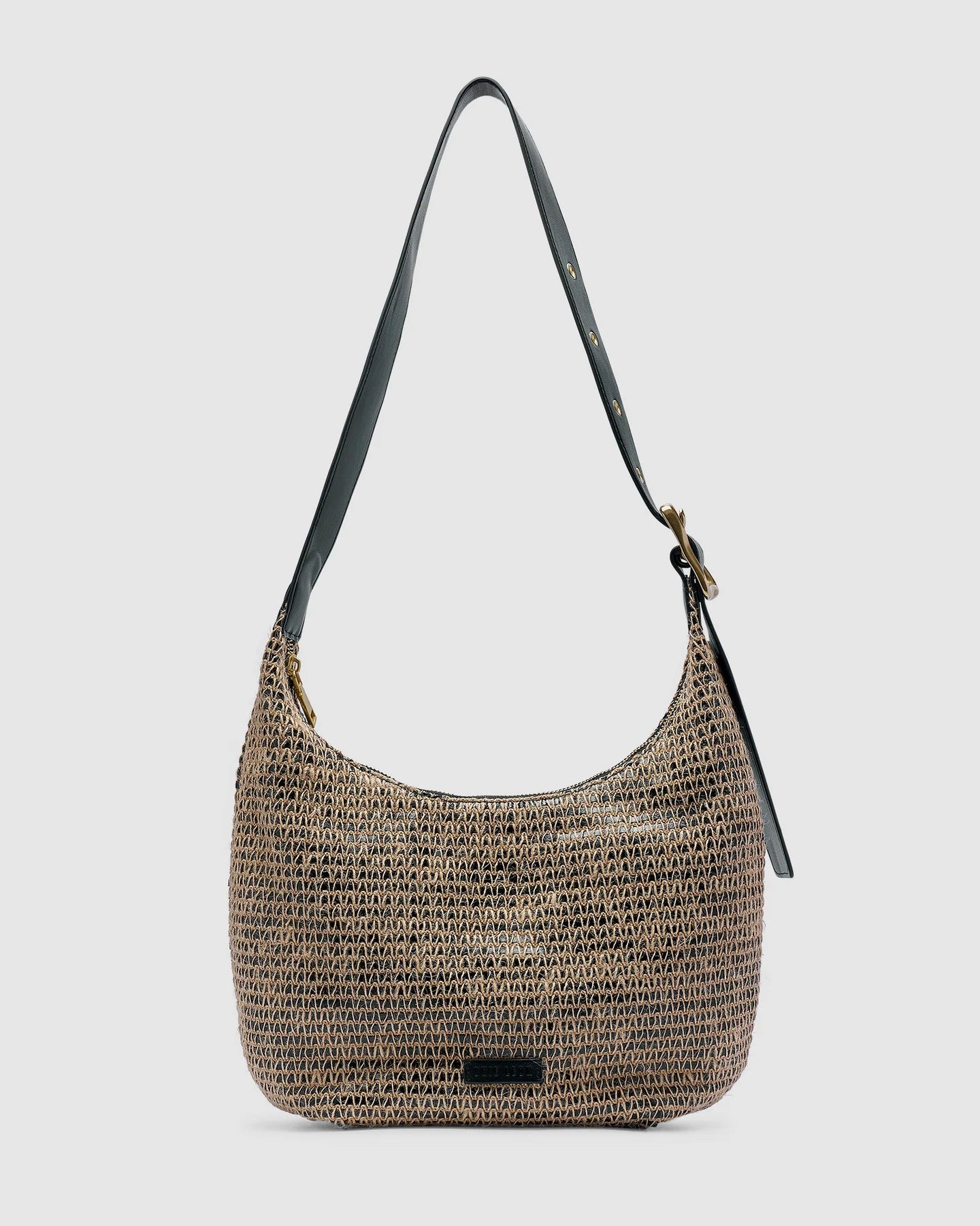 BRIE LEON Large Everyday Croissant Bag | Raffia