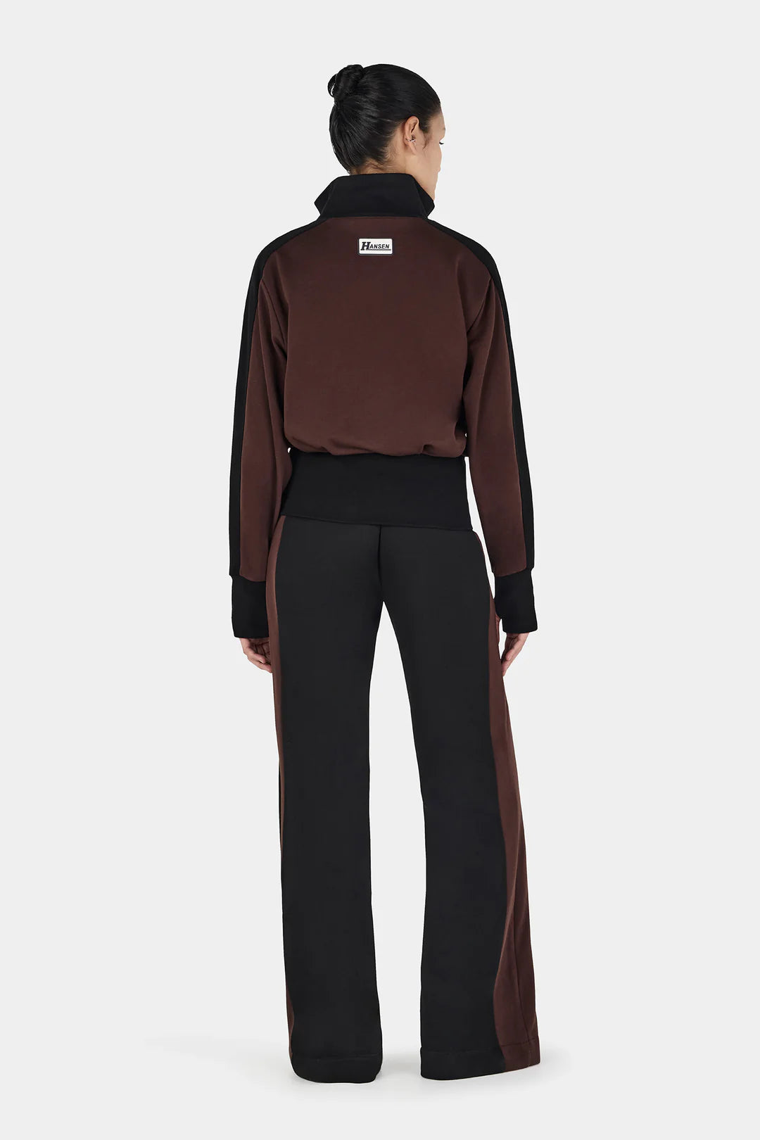 HANSEN Reynolds Rosie Zip Jumper | Dark Choc