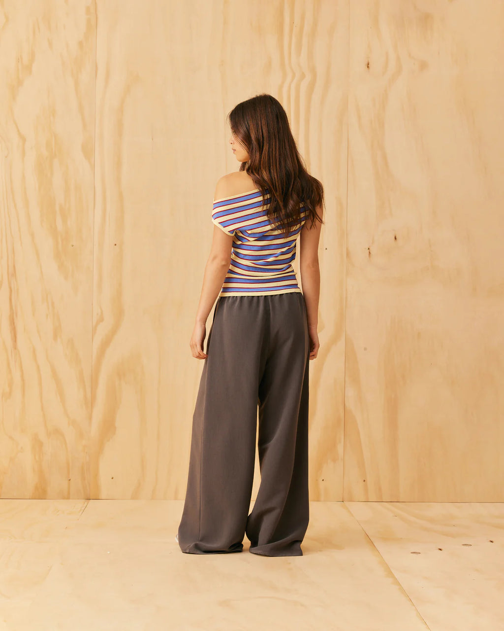 RUBY Andie Suit Pant | Charcoal
