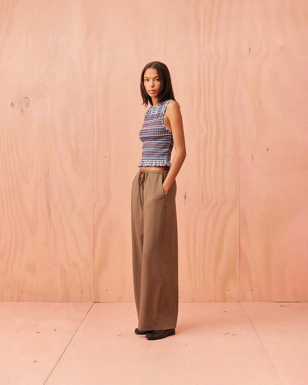 RUBY Andie Suit Pant | Charcoal