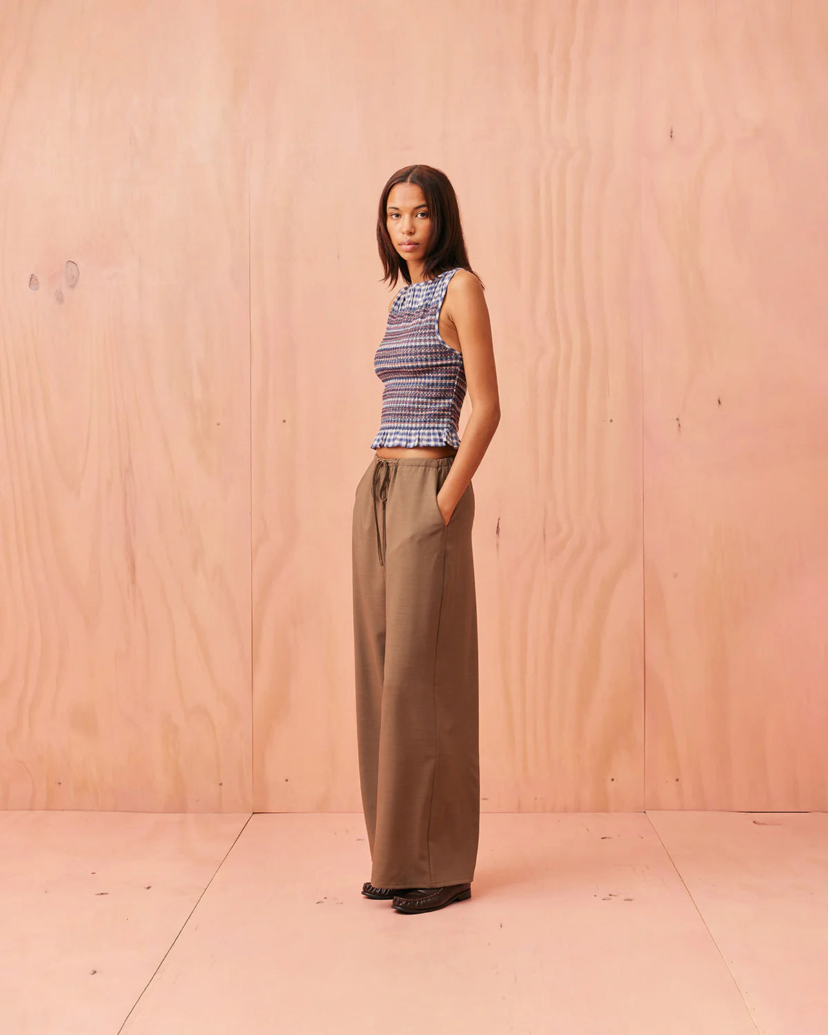 RUBY Andie Suit Pant | Charcoal