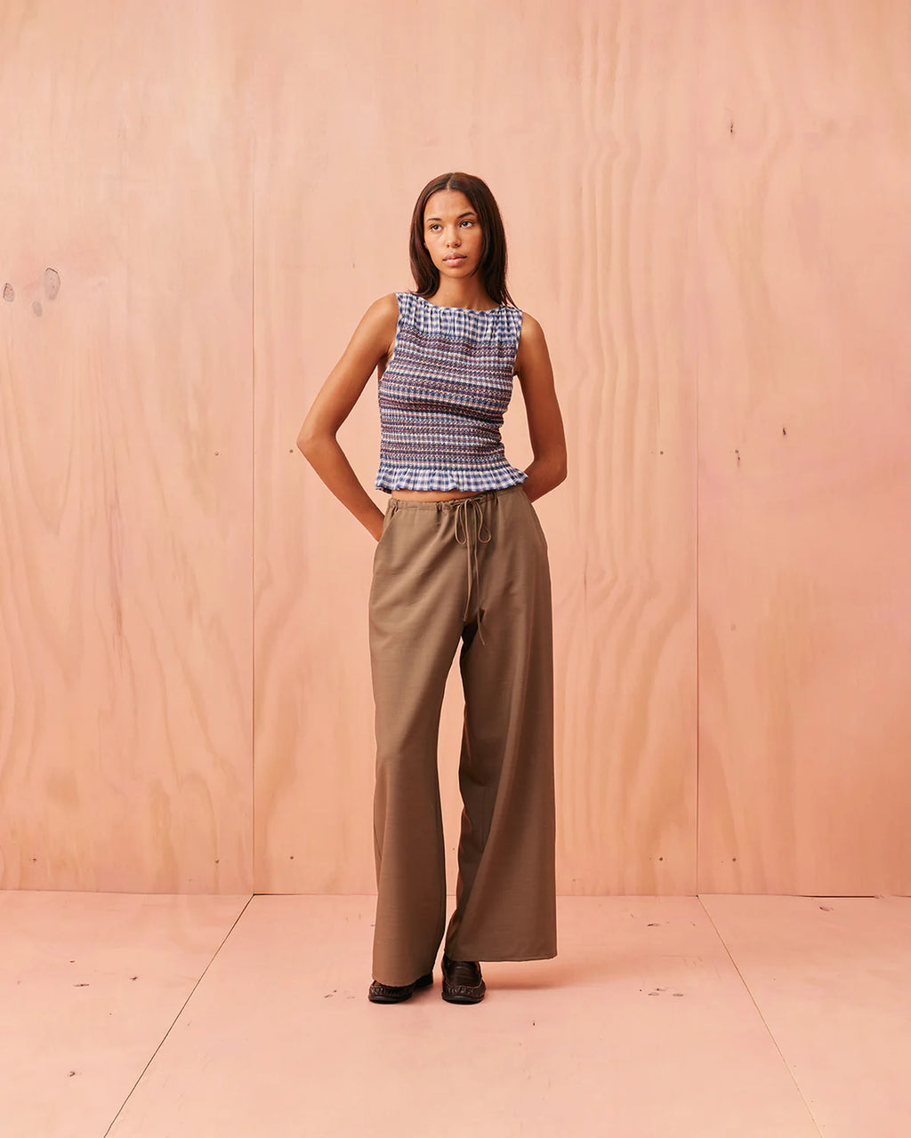 RUBY Andie Suit Pant | Charcoal
