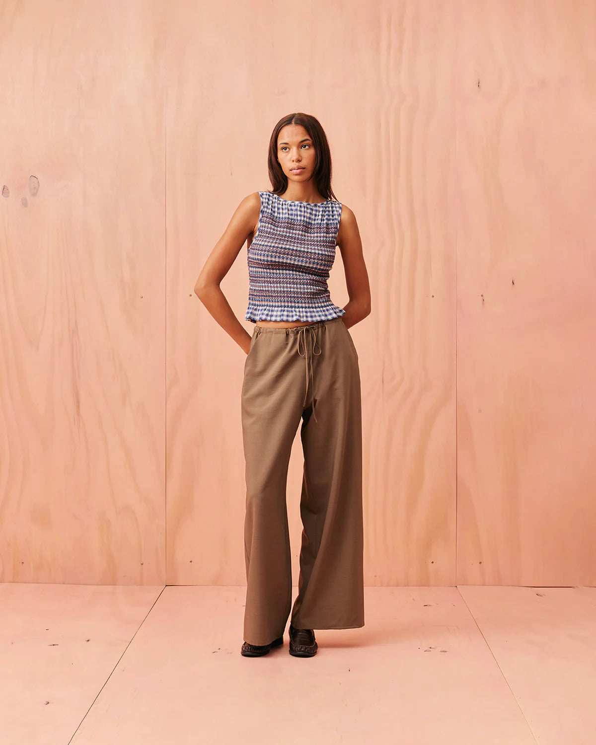 RUBY Andie Suit Pant | Charcoal