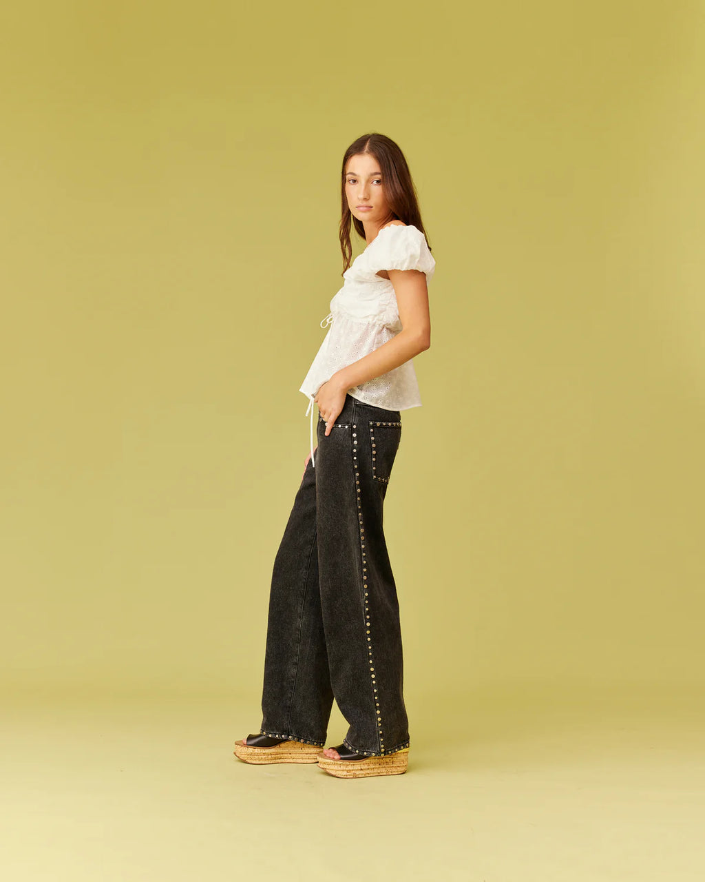 RUBY Blanca Top | White Broidery