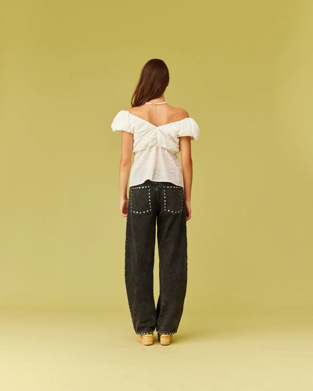 RUBY Blanca Top | White Broidery