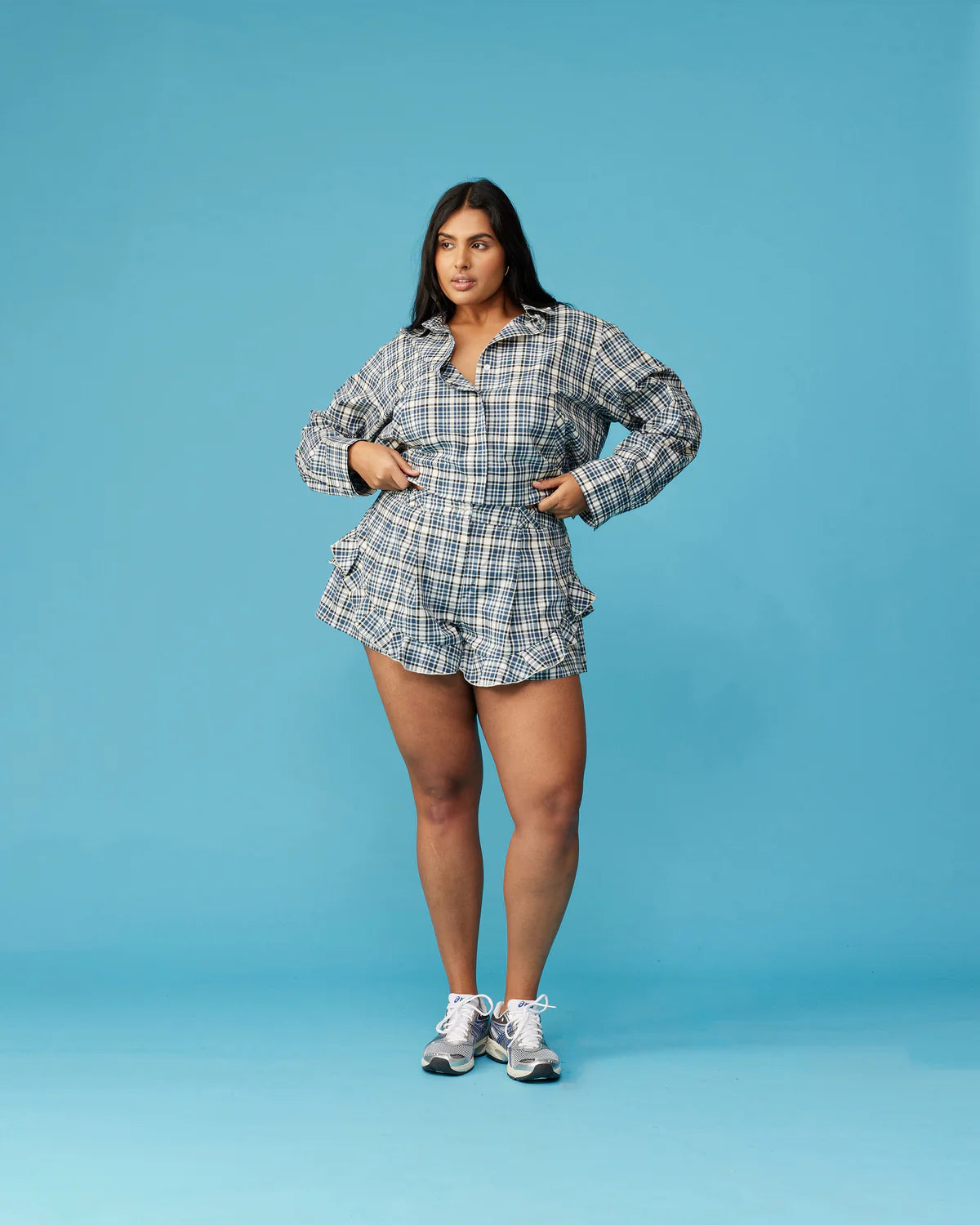 RUBY Dove Short | Navy Cream