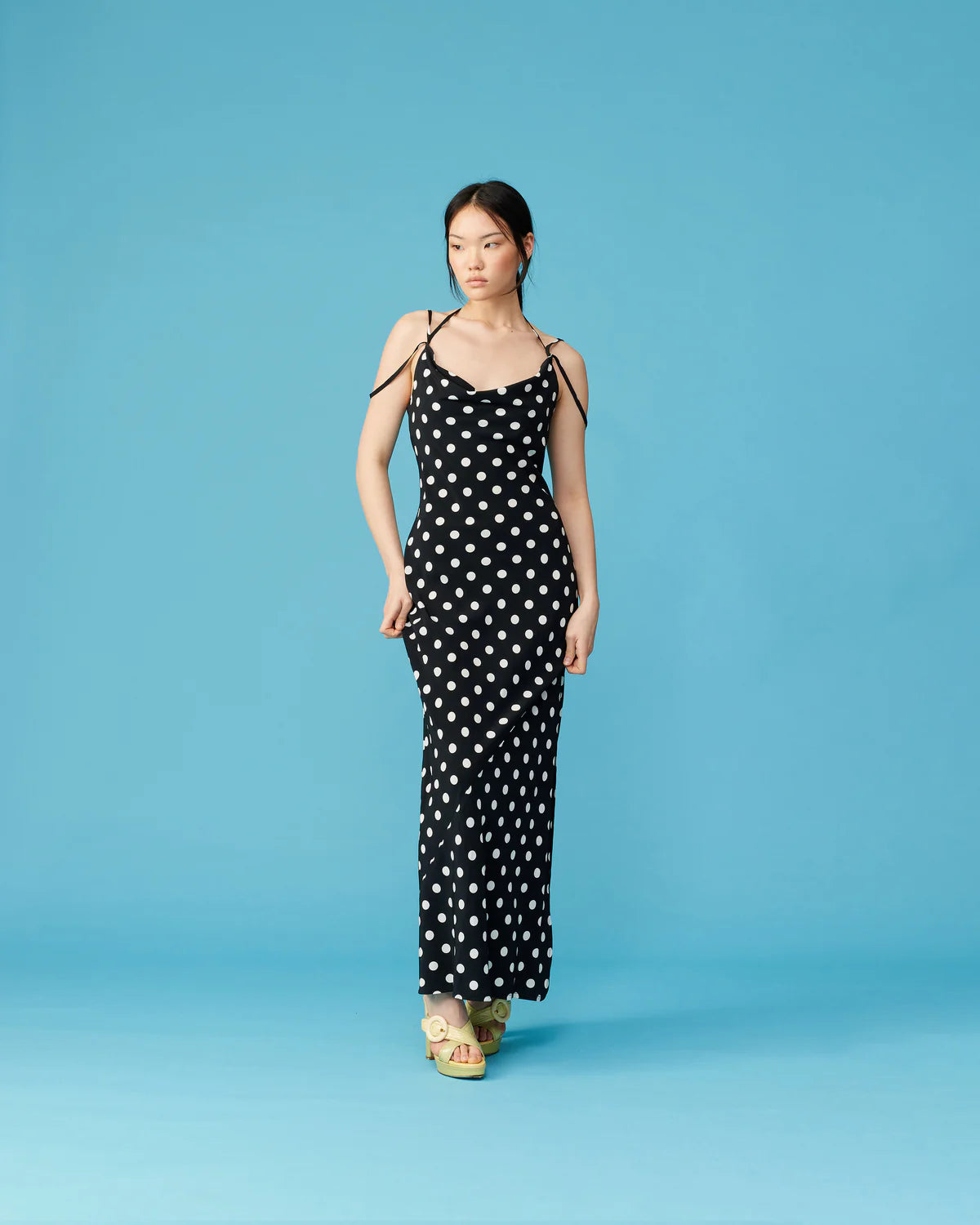 RUBY Gloria Slip Dress | Polka