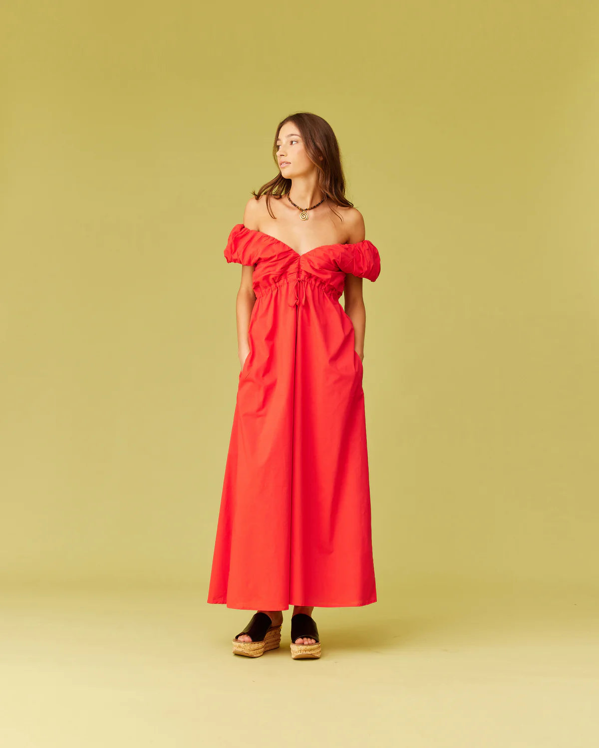 RUBY Blanca Maxi Dress | Cherry