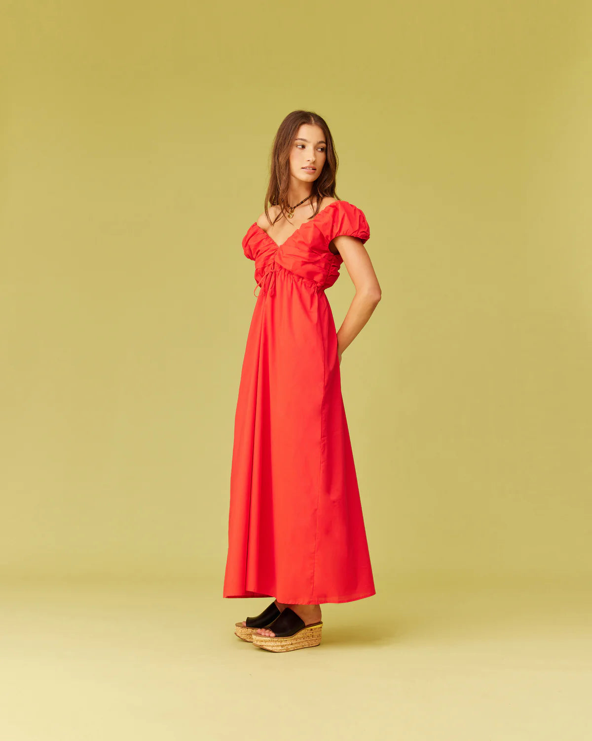 RUBY Blanca Maxi Dress | Cherry