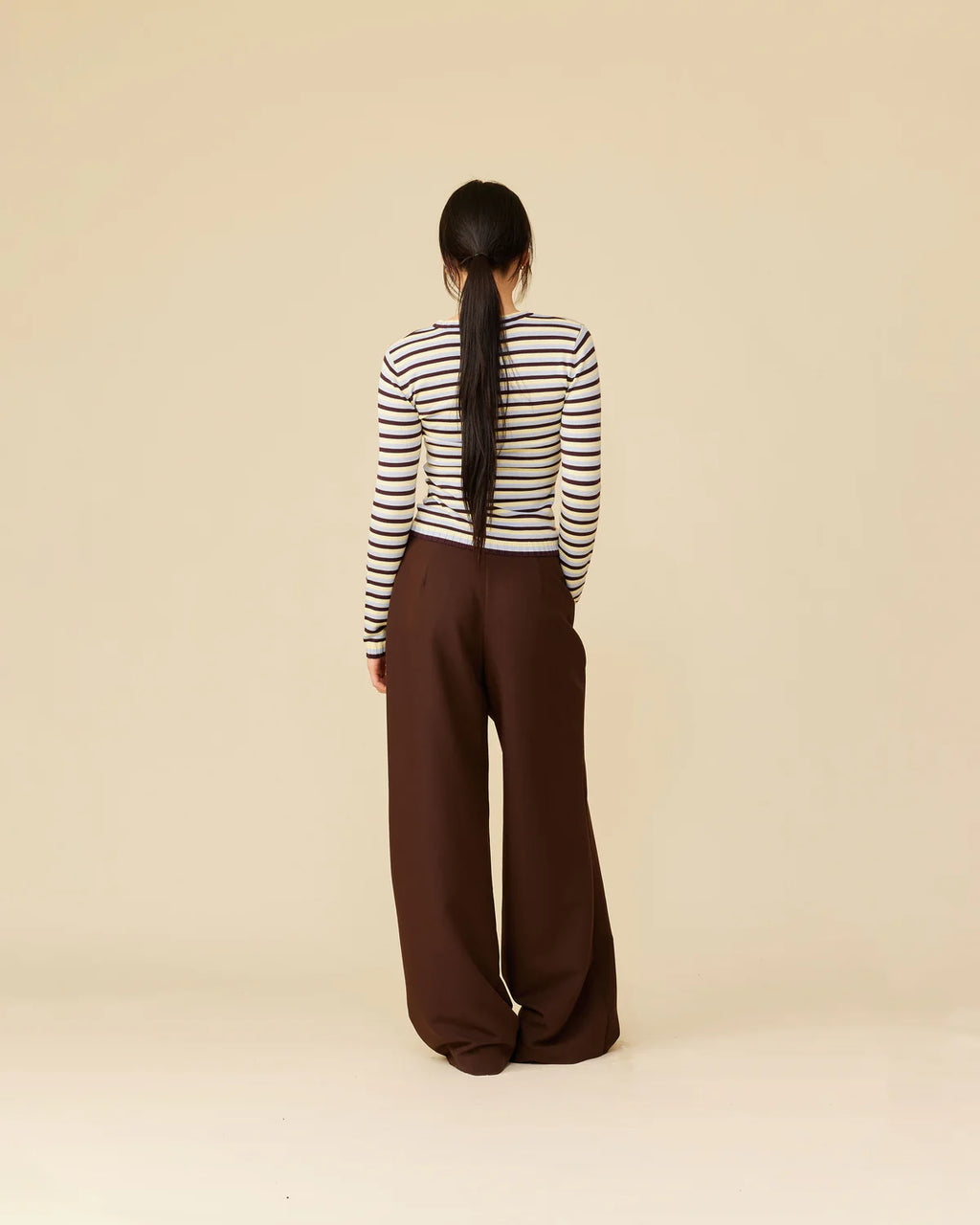 RUBY Sasha Wrap Pant | Chocolate