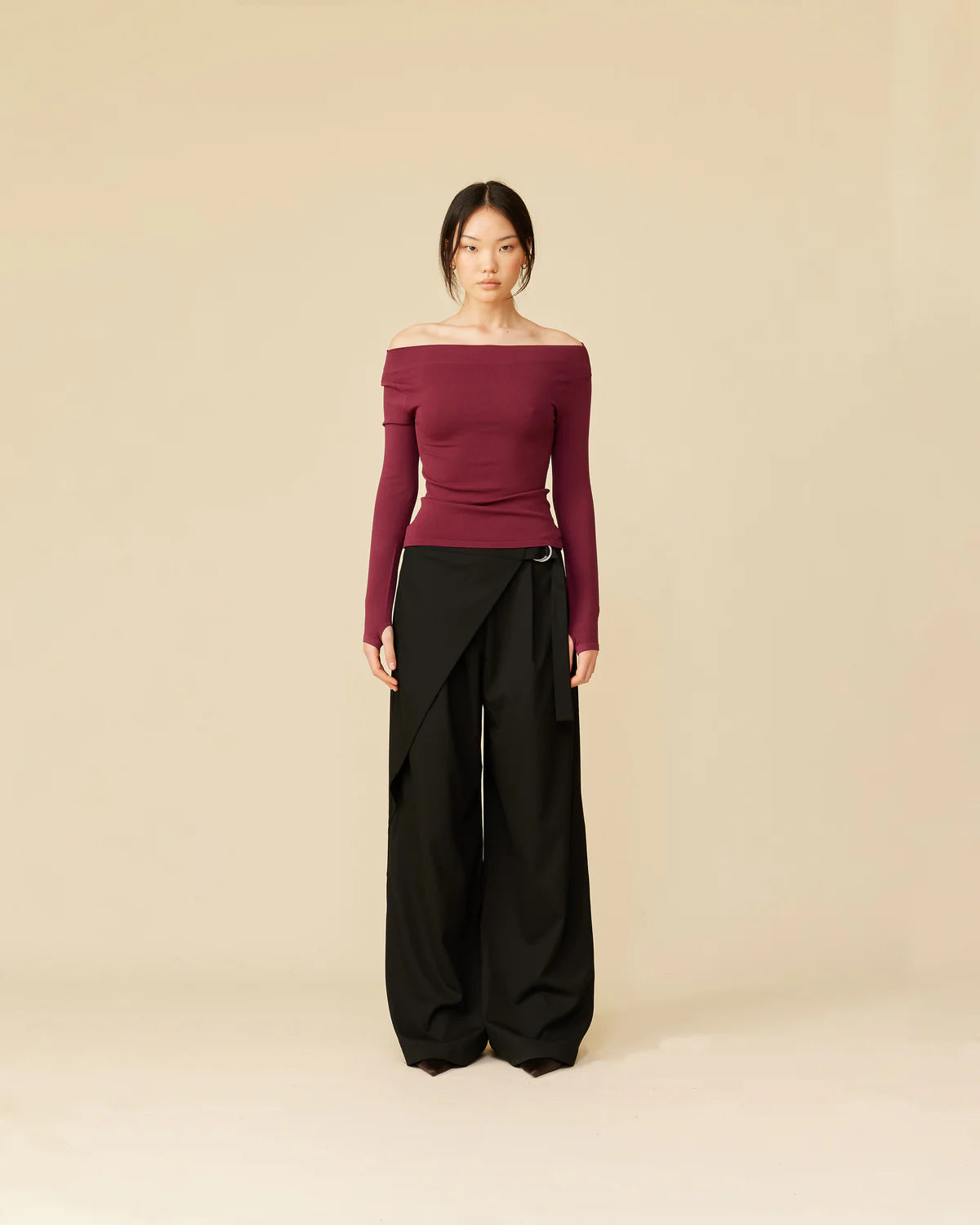 RUBY Sasha Wrap Pant | Black