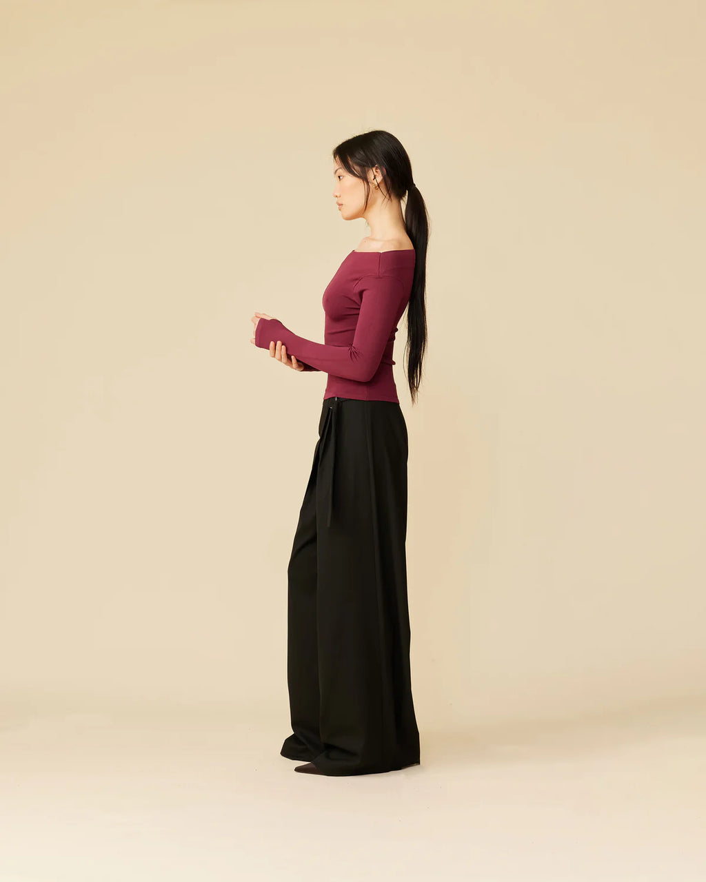 RUBY Sasha Wrap Pant | Black