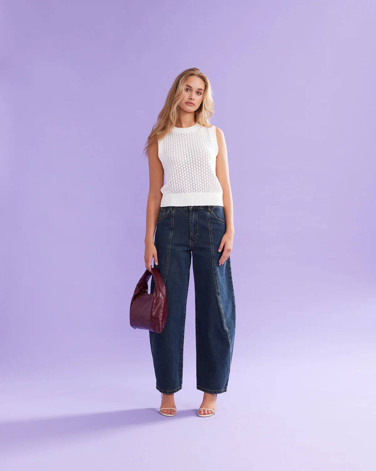RUBY Jessa Vest | White