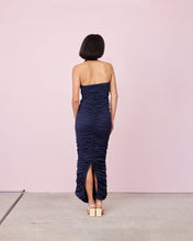 Load image into Gallery viewer, Ariel Halter Dress - Navy
